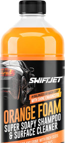 SwiftJet Orange Foam Car Wash Soap – pH Balanced Super Soapy Shampoo & Surface…