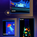 Artecho Glow in the Dark Acrylic Paint Set – 18 Colors x 11ml (0.37oz) | Pen | 0.37 Fl Oz (Pack of 18) — 7