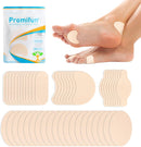 Promifun Moleskin Strips with Adhesive Blister Prevention Pads 48Pcs,Beige | 48 Sheets (Pack of 1) — 1