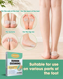 Hydrogel Bunion Cushions, 20Pcs Bunion Pads for Protection Against Shoe Pressure and Friction, Blister Prevention, Fits Shoes for Men & Women — 2