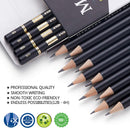 MARKART Drawing Sketching Pencils Set, 14 Pieces, Graphite Pencil(12B - 4H) — 3