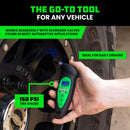 Rhino USA Digital Tire Pressure Gauge (150 PSI) - LCD Backlit Display