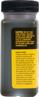 Fiebing's Mahogany Suede Dye (4 oz) - Recolor, Brighten & Restore Suede & Roughout Leather Shoes, Furniture, Purse - Includes Wool Dauber for Easy Application - Flexible When Dry, Won't Crack or Peel — 6
