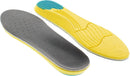 Orthotic Plantar Fasciitis Memory Foam Comfort Elevator Shoe Insole 1/2 Inch Height Increase (Yellow) Excellent Shock Absorption and Cushioning Best Insoles for Men n Women for Everyday Use -Large — 8