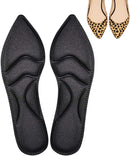 Shoe Insoles Women, Arch Support Insoles Breathable(2 Pairs Black) - Beige — 1