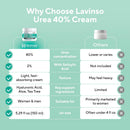 Lavinso Urea Cream 40 Percent for Feet with Maximum Strength - Foot Cream for Calluses and Dry Cracked Heels - Rough Skin Repair for Men and Women — 7