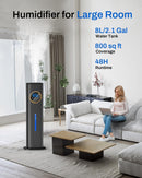 Humidifier Large Room Bedroom with Night Light, 2.1Gal(8L) Humidifiers for…