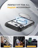 Miracase for iPhone 17 Pro Max Case 6.9" Full-Body Phone Case with Built-in Glass Screen Protector& Full Camera Protector, Camera Control [Magnetic with MagSafe] Drop Proof 17 ProMax Cover, Black — 7