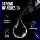 Craft Resin UV Bonding Kit with Light. Fast-Cure Glue for Quick Repairs 30g — 2