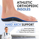 Plantar Fasciitis Insoles, High Arch Support Shoe Inserts for Women Men — 2