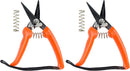 Hoof Trimmers Goat Hoof Trimming Shears Nail Clippers for Sheep, Alpaca, Lamb, Pig Hooves Multiuse Carbon Steel Trimmer (Pack of 2) | 8 inches (Pack of 2) — 1
