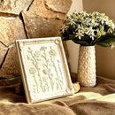 Flower Stencils for Painting Reusable Wildflower Stencil Wall Furniture DIY | US Letter Size (8.5" × 11") — 4