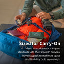 Osprey Farpoint 40L Men's Travel Backpack, Yellow OS | Sawdust — 3