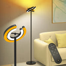 EPABINA Floor Lamp for Living Room, 75.5 Inch Tall Standing Lamp for Bedroom with 2 312° Rotatable Ring Lights, 36W… — 1