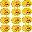 Fiebing's Yellow Saddle Soap for Leather (12 Pack, 3.5 oz Each, 42 oz Total) - Leather Cleaner & Conditioner to Soften, Protect & Restore Leathercraft - Leather Soap for Car Seat, Couch, Shoe, Purse | 3.5 oz (Pack of 12) — 1