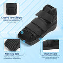 Estinko Closed Post Op Shoe, Post Op Shoes, Fracture Medical Walking Shoes for Men and Women-Post Surgery or Operation Foot Support, Broken Foot or Toe, Squared, L - Closed Post Op Shoe * 1PC — 4