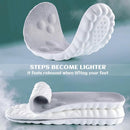 Massage Insole - 2 Pairs of Foot Insoles for Kids & Youth, 4D Cloud-Like Insoles for Women Men (Orange,5Y-6Y) — 3