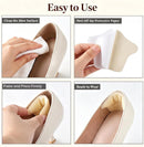 Heel Pads & Shoe Inserts - Heel Grips for Women & Men, Breathable Cushion - Crown-shaped Pads — 7