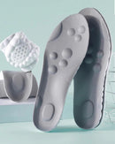 2 Pairs Steppers Insoles for Men Women, Cloud Like Massage Insole, Men's Comfortble Steppers Shoe Insoles Inserts, Breathable Memory Foam with Arch Surpport (Orange, Men 10-10.5/Women 11.5-12) - Men 11-11.5/Women 12.5-13 — 7