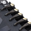 HICKIES Tie-Free Laces | Black and Gold — 4