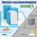 Puppy Pads XL 100 Count, Dog Pee Pads Extra Large, 34"x28" Pee Pads for Dogs,…
