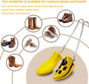 Boot Stretchers for Cowboy Boots, 2 Pack Adjustable Shoe Boot Stretcher for Men's Women's Thick Wide Feet — 6