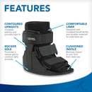 United Ortho USA14011 Short Cam Walker Fracture Boot, Extra Small, Black — 2