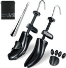 Plastic Shoe Stretcher for Women & Men Wide Feet, Adjustable Shoe Expander | black — 1