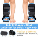 Pediatric Walking Boot for Children – Lightweight Kids Support Boot for Foot & Ankle Injury Recovery, Sprained Ankle Support, Post-Injury Comfort – Adjustable CAM Walker for Boys & Girls (L) — 6