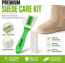 Shoe Cleaner Sneakers,8.5oz Shoe Cleaning Kit with 2 Brush,Shoe Cleaning Removes Dirt and Stain for White Shoes, | With Suede Cleaner Kit — 3