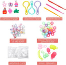 XKDOUS 24 Colors Rubber Band Bracelet Kit, Rubberband Bracelet Making Kit — 2