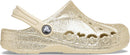 Crocs Unisex-Child Kids' Baya Glitter Clogs | 6 Toddler | Neutral — 5