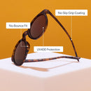 goodr Circle G Polarized Sunglasses Women — 4
