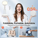 One Fire Rechargeable Table Lamp, 3600mAh Battery Operated Lamp Dorm Lamp — 3