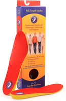 Pure Stride Professional Full Length Insoles, Comfort Insoles - Shoe Insert, Support for Metatarsals, Flat Feet - Pain Relief for Plantar Fasciitis, Arch, Heel - 1 Pair, Men's 6-6.5 / Women's 8-8.5 - Gen2 — 1