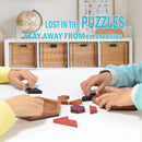 KINGOU Wooden Hexagon Tangram Brain Teaser Puzzle — 2