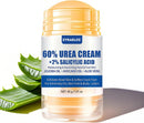 Urea Cream Stick 60% plus Salicylic Acid 2%, Maximum Strength Urea Foot Cream for Dry Cracked Heels, Feet Callus Remover, Hands Knees Exfoliating Dead Skin, Softening Skin Moisturizer Lotion — 1