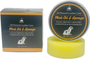 Mink Oil Leather Conditioner & Waterproof Balm - Premium Beeswax Formula for Boots, Shoes, Jackets & Bags - Restores & Protects All Leather - 5oz with Applicator Sponge — 1