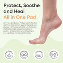 ZenToes Hydrocolloid Bunion Pads, Waterproof Gel Cushions, 15 Count | Clear | 15 Pack — 2