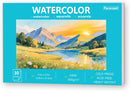 Pacocoast Small Watercolor Sketchbook 5.5"x8.5", 30 Sheets 140lb/300gsm | Teal — 1