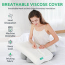 UTTU Cervical Pillow for Neck Pain Relief, Memory Foam Neck Pillow for Sleeping, Adjustable Orthopedic Sandwich Pillow, Contour Cooling for Side Back Stomach Sleeper, Queen(23.6"×13.8"×5.2"/4.5") — 5