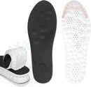 Steppers Insoles for Men & Women, 4D Memory Foam Cloud Footstr Insoles with Arch Support, Comfortable & Breathable Massage Shoe Inserts for Foot Pain & Fatigue (Black, US M 7-11/W 8.5-13.5) — 1