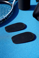 Dr. Wolf Heel Lifts for Shoes: Men's 5mm Height Increase Insoles, Rubber Heel Inserts for Leg Length Discrepancy & Achilles Tendonitis Relief, Helps Relieve Hip, Knee, & Back Pain (2 Pack) - Black — 7