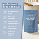 Sore Muscle Foot Soak with Arnica, Eucalyptus & Peppermint,16 oz by M3 — 8