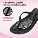 Metatarsal Pads for Flip-Flops, Ball of Foot Cushion, 2 Pairs, Clear 2