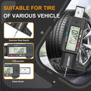 Digital Tyre Tread Depth Gauge UK,0-25.4 Mm Inch Tyre Guage Digital with Large…