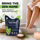 Tea Tree Oil Epsom Salt Foot Soak for Toenail Fungus Treatment, Tired Feet — 7