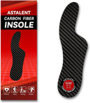 Carbon Fiber Insole 1 Piece, Foot Support Rigid Shoe Insert for Turf Toe,Hallux Rigidus, Hallux Limitus, Broken Big Toe and Arthritis - Black-1 Unit (Flippable Design) - Men's 6-6.5/Women's 7-7.5 — 1