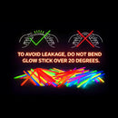 PartySticks Glow Sticks Party Supplies 100pk - 8 Inch Glow in the Dark Light Up Sticks Party Favors, Glow Party Decorations, Neon Party Glow Necklaces and Glow Bracelets with Connectors | 100 Pack — 3