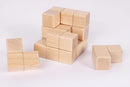TOWO Large Wooden Soma Cube Puzzle, IQ Logic Brain Teaser Toy — 3
